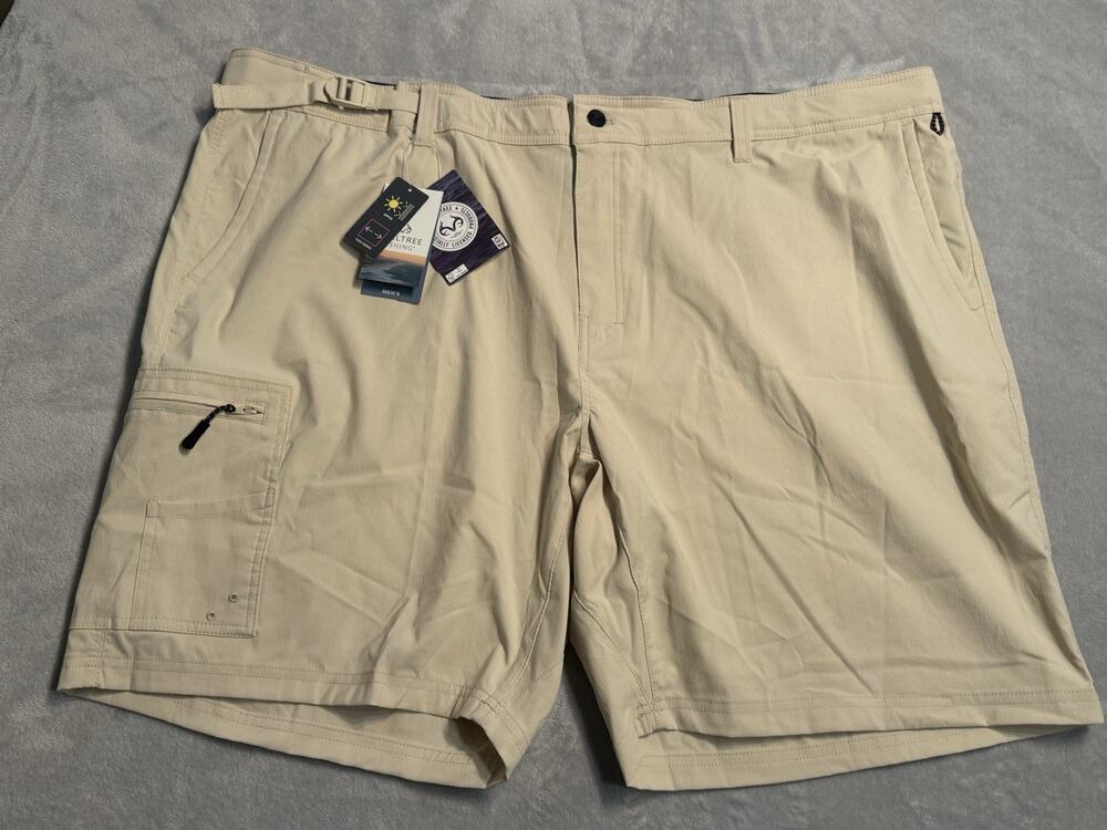 NWT 3XL 48-50 Realtree Cargo Shorts Fishing Outdoor Hiking Gorpcore UPF30 Water